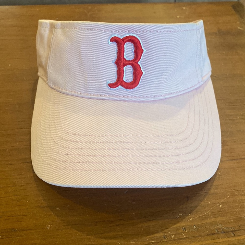 Vintage Red Sox Pink Visor
